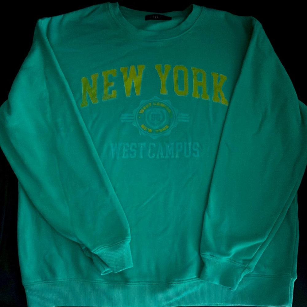 Good quality, stretchy and soft. Never worn. Inside is fuzzy and comfortable.